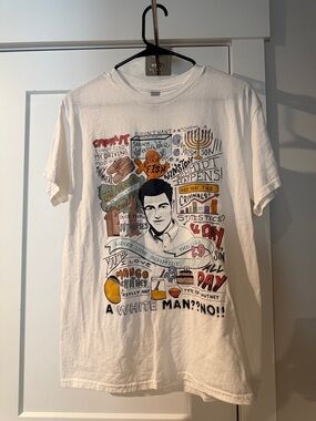 New Girl “Schmidt” Graphic White Short-Sleeve Men's T-Shirt